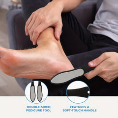 Stainless Steel Foot File Dead Skin Remover Wet Dry Foot Care Pedicure