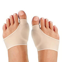 2pcs Silicone Toe Separators for Hallux Valgus, Night & Home Use, Bunion Pads