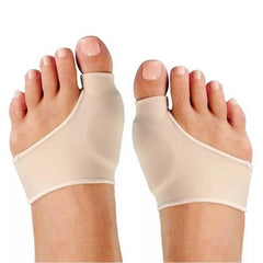 2pcs Silicone Toe Separators for Hallux Valgus, Night & Home Use, Bunion Pads