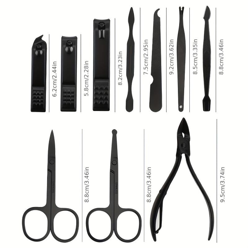Professional Nail Clipper Set Manicure Tool Complete Grooming Kit