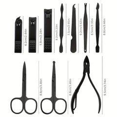 Professional Nail Clipper Set Manicure Tool Complete Grooming Kit