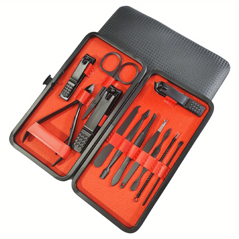 Professional Nail Clipper Set Manicure Tool Complete Grooming Kit