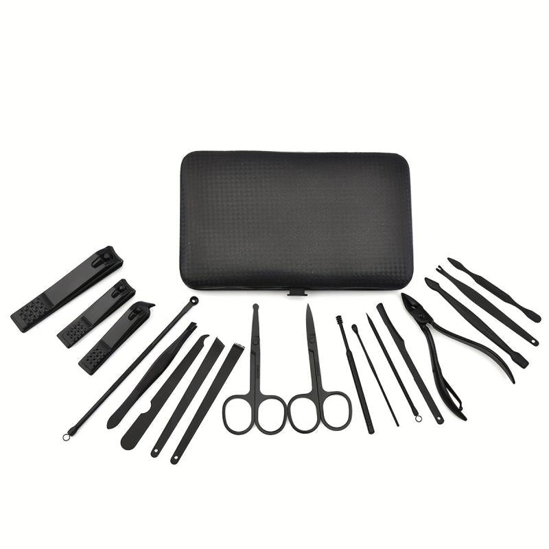 Professional Nail Clipper Set Manicure Tool Complete Grooming Kit