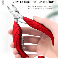 Stainless Steel Toenail Clippers for Seniors - Thick Nails Cutter