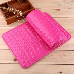Hand Cushion Holder Soft PU Leather Sponge Arm Rest Nail Pillow Nail Mat Pad