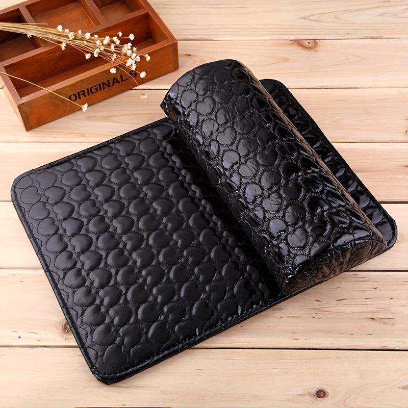 Hand Cushion Holder Soft PU Leather Sponge Arm Rest Nail Pillow Nail Mat Pad