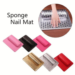 Hand Cushion Holder Soft PU Leather Sponge Arm Rest Nail Pillow Nail Mat Pad