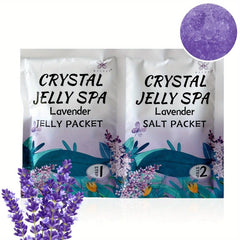 Foot Bath Spa with Lavender Lemon Rose Honey Tea and Strawberry Jelly