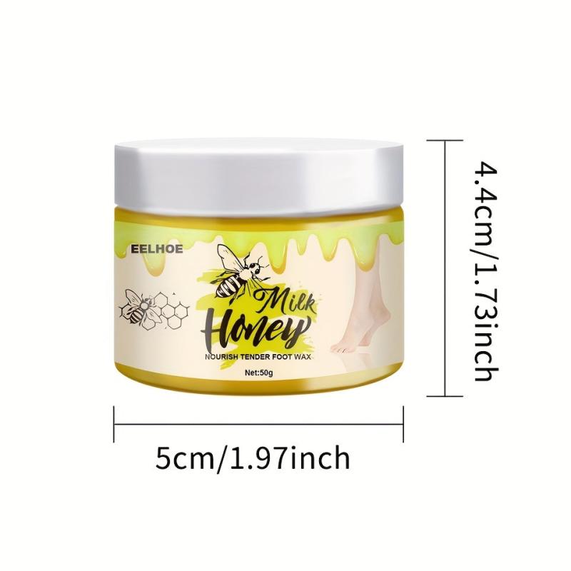 Honey Milk Foot Wax Feet Cream Foot Peel Mask For Dry Cracked Feet