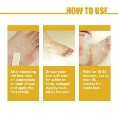 Honey Milk Foot Wax Feet Cream Foot Peel Mask For Dry Cracked Feet