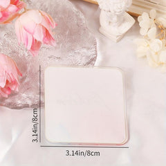 Resin Printed Nail Mixing Palette Display Board Makeup Palettes