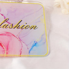 Resin Printed Nail Mixing Palette Display Board Makeup Palettes