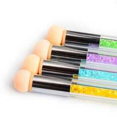 Gradient Shading Pen Dotting Brush Nail Art Tool