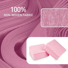 Lint Nail Wipes Nail Polish Remover Pads Pink