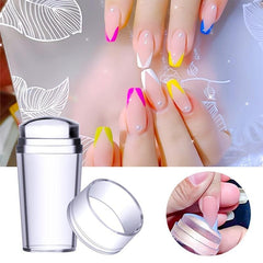 Nail Art Stamper Silicone Manicure Tools for Professional Nail DIY Art