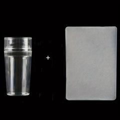Nail Art Stamper Silicone Manicure Tools for Professional Nail DIY Art