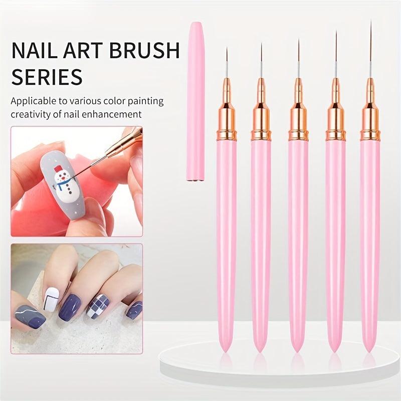 Nail Art Brushes Set Thin Nail Brushes Drawing Nail Brushes For Nail DIY