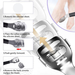 Professional Pedicure Tools Set 27 In 1 Foot Files Callus Remover For Feet