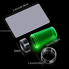Silicone Nail Stamper for Easy Nail Printing