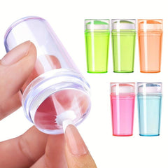 Silicone Nail Stamper for Easy Nail Printing