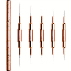 Fine Nail Art Brushes for Thin Lines Tiny Details and Delicate Coloring