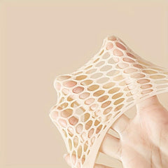 Honeycomb Front Foot Pad Anti-slip Silicone Insole 1Pair