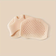 Honeycomb Front Foot Pad Anti-slip Silicone Insole 1Pair