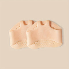Honeycomb Front Foot Pad Anti-slip Silicone Insole 1Pair