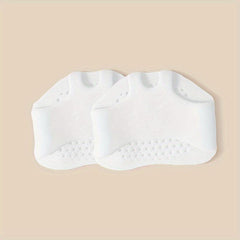 Honeycomb Front Foot Pad Anti-slip Silicone Insole 1Pair