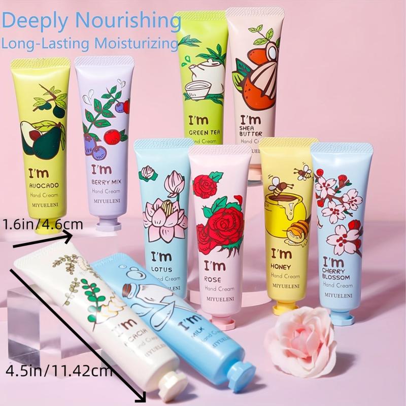 42 Plant Fragrance Hand Cream Set Mini Hand Lotion Bulk For Women