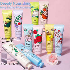 42 Plant Fragrance Hand Cream Set Mini Hand Lotion Bulk For Women