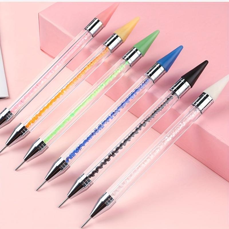 Dual Ended Nail Rhinestone Picker Pen for DIY Nail Art