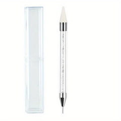Dual Ended Nail Rhinestone Picker Pen for DIY Nail Art