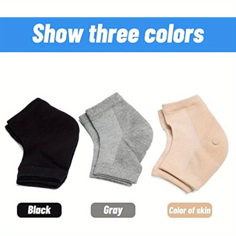 Moisturizing Heel Sock for Women - Spa Gel for Cracked Dry Heel - Gift for Mom
