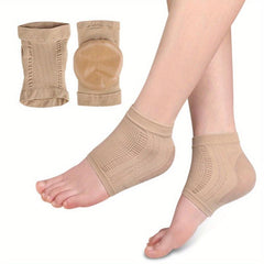 Moisturizing Heel Sock for Women - Spa Gel for Cracked Dry Heel - Gift for Mom