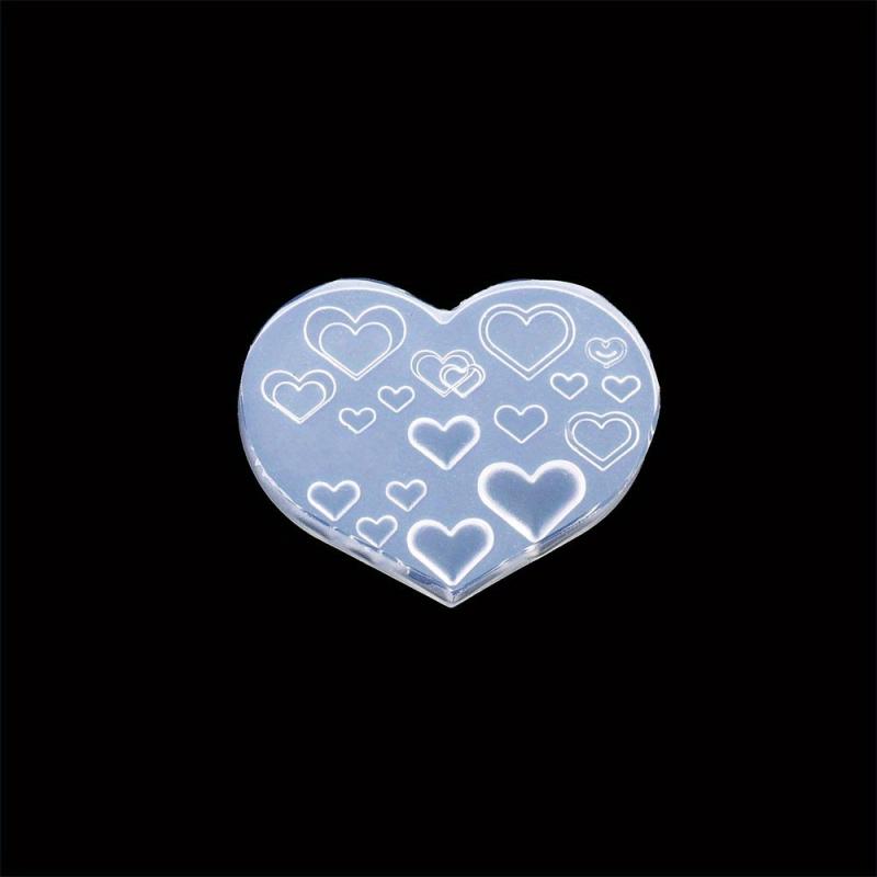3D Nail Art Silicone Molds Flowers Letters Hearts Shells