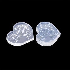 3D Nail Art Silicone Molds Flowers Letters Hearts Shells