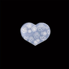 3D Nail Art Silicone Molds Flowers Letters Hearts Shells