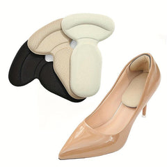 T-shaped Heel Pad Silicone Heel Grips Anti Slip Inserts