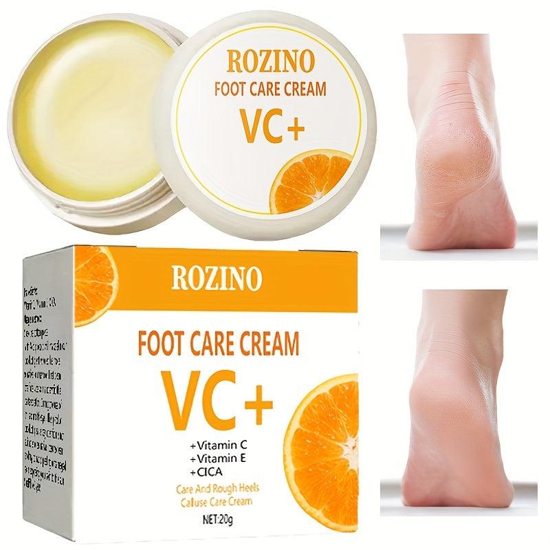 Vitamin C Foot Cream for Heel Care, Fade Calluses & Soften Dry Feet