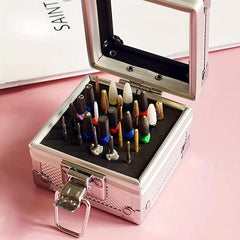 Nail Art Tool Storage Box - Organize and Display Your Bits Easily
