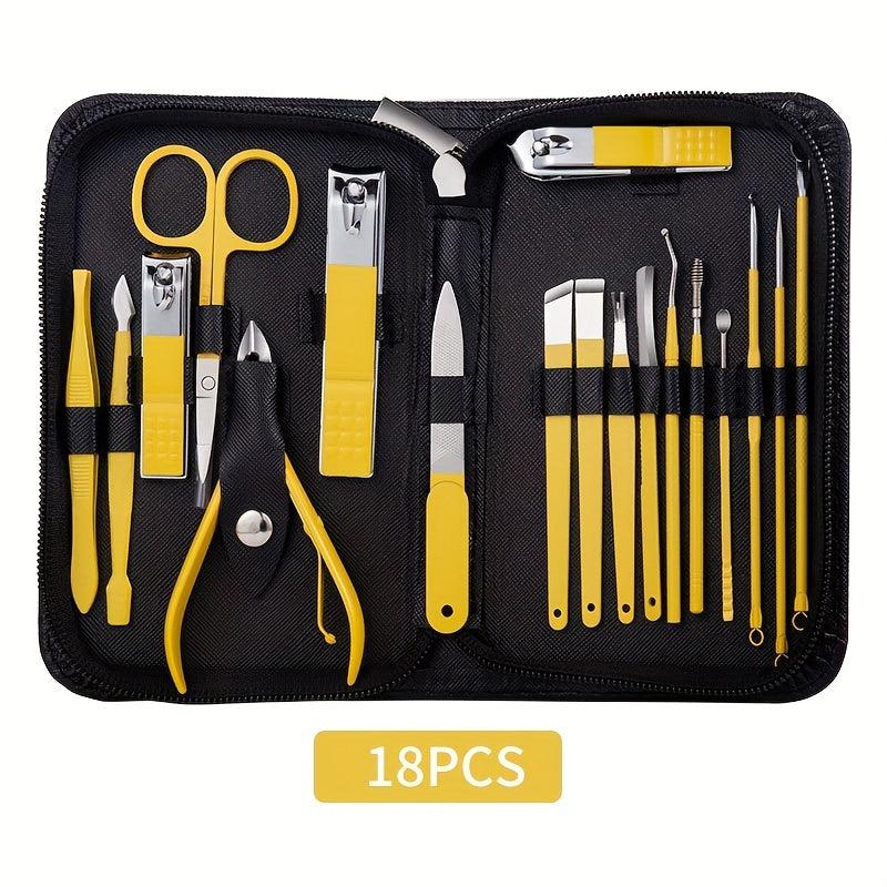 Stainless Steel Nail Clippers Set Manicure Pedicure Tools