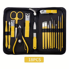 Stainless Steel Nail Clippers Set Manicure Pedicure Tools