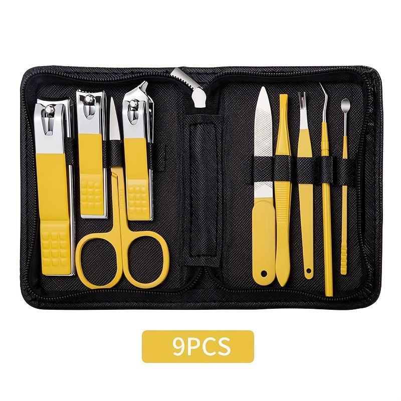 Stainless Steel Nail Clippers Set Manicure Pedicure Tools
