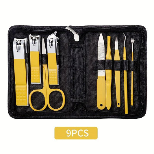 Stainless Steel Nail Clippers Set Manicure Pedicure Tools