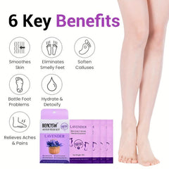 4 Step Pedicure Kit for Dry Feet