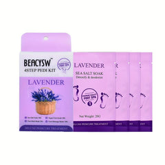 4 Step Pedicure Kit for Dry Feet