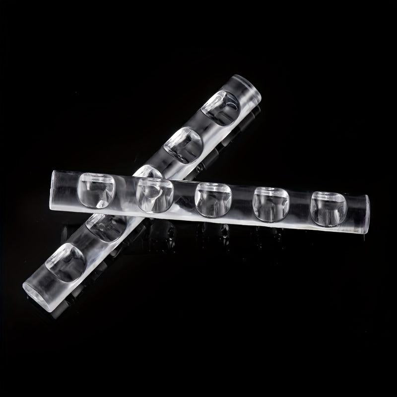 Acrylic Brush Holder Pen Brush Stand Brush Rest For 5 Nail Pens