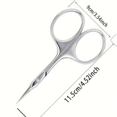 Cuticle Scissors 1mm Superapex Extra Fine Manicure Pedicure Curved Blade