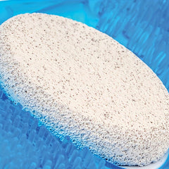 Dual Shower Foot Scrubber Massager with Pumice Stone